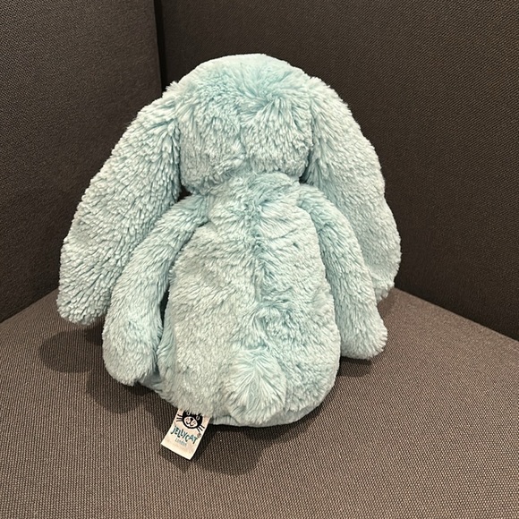 Jellycat Retired Medium Bashful Aqua Bunny - Picture 3 of 6